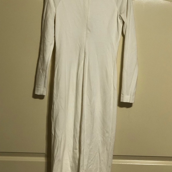 Ivory BeBe Knot Detail Dress - Size Large - Picture 5 of 5